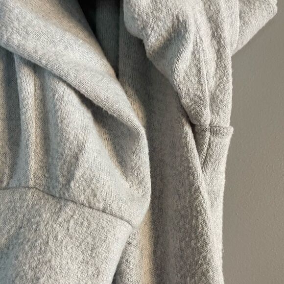 LOFT Open Front Cardigan Sweater || SZ M || Light Pale Blue - Picture 9 of 12